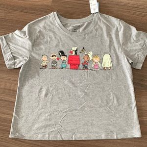 Snoopy and Friends Glow in the Dark Halloween Tee